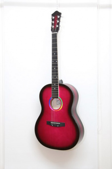 H-213-RD Акустическая гитара, красная, Амистар от магазина Соло в Иркутске