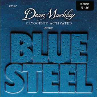 DM2557 Blue Steel Комплект струн для электрогитары, никелированные, 13-56, Dean Markley от магазина Соло в Иркутске