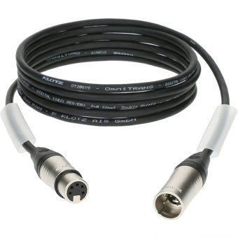 DMX5DK1S1000 Кабель DMX, XLR 5p, 10м, Klotz от магазина Соло в Иркутске