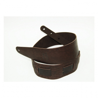 FL50027L Leather Ремень для гитары, кожаный, темно-коричневый, Fidel от магазина Соло в Иркутске
