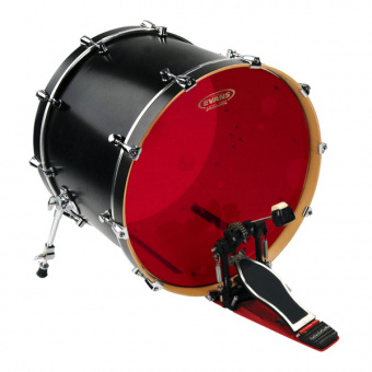 BD20HR Hydraulic Red Пластик для бас-барабана 20", Evans от магазина Соло в Иркутске