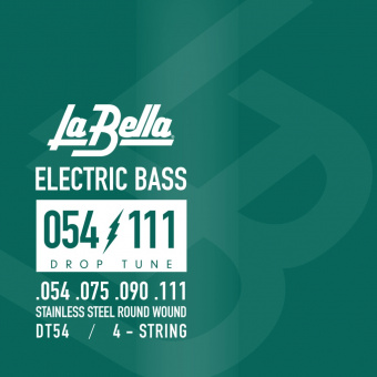 DT54 Drop Tune Комплект струн для бас-гитары 054-111 La Bella от магазина Соло в Иркутске