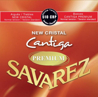 510CRP New Cristal Cantiga Premium Комплект струн для классической гитары, нормальное нат., Savarez от магазина Соло в Иркутске