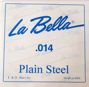 PS014 Отдельная стальная струна, 014, La Bella от магазина Соло в Иркутске