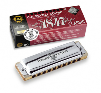 16220C 1847 Classic Wilde Rock C Губная гармошка, Seydel Sohne от магазина Соло в Иркутске