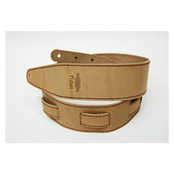 FL66011L11 Leather 11 Ремень для гитары, кожаный, светлый орех, Fidel от магазина Соло в Иркутске