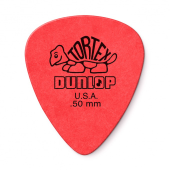 418P.50 Tortex Standard Медиаторы 12шт, толщина 0,50мм, Dunlop от магазина Соло в Иркутске