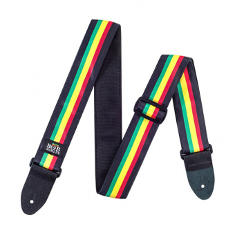 BOB10 Bob Marley Stripes Ремень для гитары, Dunlop от магазина Соло в Иркутске