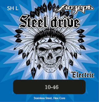 SH-L Steel Drive Комплект струн для электрогитары, сталь, 10-46, Мозеръ от магазина Соло в Иркутске