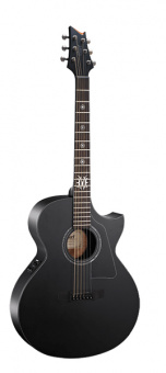EVL-A4-BKS EVL Series Электро-акустическая гитара, с вырезом, черная матовая, Cort от магазина Соло в Иркутске