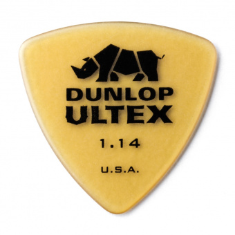 426P1.14 Ultex Triangle Медиаторы 6шт, толщина 1,14мм, треугольные, Dunlop от магазина Соло в Иркутске