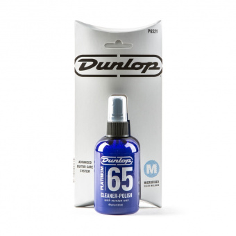 P6521 Platinum 65 Средство для очистки/полироль для гитары + салфетка, Dunlop от магазина Соло в Иркутске