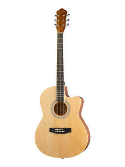 HS-3911-N Акустическая гитара, с вырезом, цвет натуральный, Naranda от магазина Соло в Иркутске