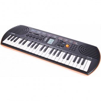 SA-76 Синтезатор 44 клавиши, черный/оранжевый, Casio от магазина Соло в Иркутске