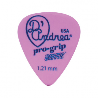 TPGB351_1.21XH Pro-Grip Brites Медиаторы, 12шт, делрин, 1.2мм, стандартные, D'Andrea от магазина Соло в Иркутске