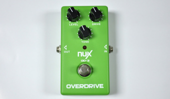 NUX-OD3 Vintage Overdrive Педаль эффекта, перегруз, Nux Cherub от магазина Соло в Иркутске