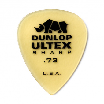 433R.73 Ultex Sharp Медиаторы 72шт, толщина 0,73мм, Dunlop от магазина Соло в Иркутске