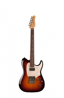 046973 Stadium '59 Vintage Burst Flame RN Электрогитара, санберст, Godin от магазина Соло в Иркутске