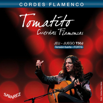T50J Flamenco Tomatito Комплект струн для классической гитары, сильное натяжение, посеребр, Savarez от магазина Соло в Иркутске
