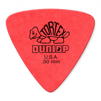 431R.50 Tortex Triangle Медиаторы 72шт, толщина 0,50мм, треугольные, Dunlop от магазина Соло в Иркутске