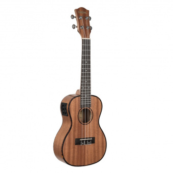 HH-2035E Mahogany Series Укулеле концертный со звукоснимателем, с чехлом, цвет натуральный, Cascha от магазина Соло в Иркутске