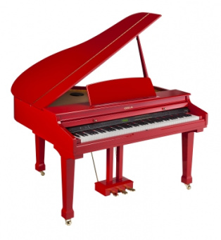 438PIA0628 Grand 310 RED Цифровой рояль с банкеткой, красный. Orla от магазина Соло в Иркутске