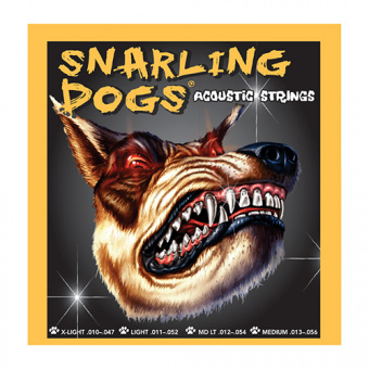 SDP13 Комплект струн для акустической гитары, фосфорная бронза, 13-56, Snarling Dogs от магазина Соло в Иркутске