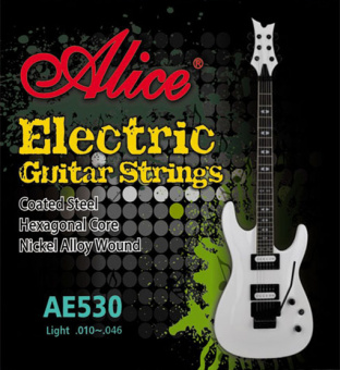 AE530L 532 Комплект струн для электрогитары, никель, 10-46 Alice от магазина Соло в Иркутске
