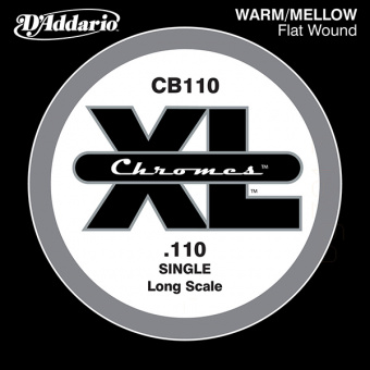 CB110 Chromes Bass Отдельная струна для бас-гитары, 110, D'Addario от магазина Соло в Иркутске