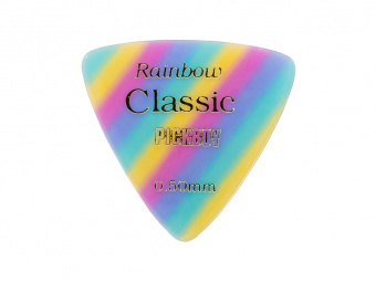 GP-17RA/05 Celluloid Vintage Classic Rainbow Медиаторы 50шт, толщина 0.50мм, Pickboy от магазина Соло в Иркутске