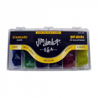 4861 Gels Коробка медиаторов, 432шт, Dunlop от магазина Соло в Иркутске