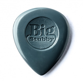 445P3.0 Nylon Big Stubby Медиаторы 6шт, толщина 3,0мм, Dunlop от магазина Соло в Иркутске