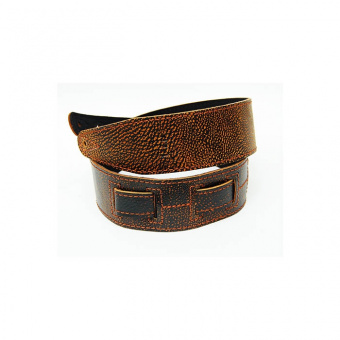 FL60019L21L Leather 21 Ремень для гитары, кожаный, сцинк, Fidel от магазина Соло в Иркутске