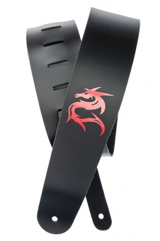 25L-DRG Icon Collection Ремень для гитары, кожаный, рисунок «Dragon», Planet Waves от магазина Соло в Иркутске
