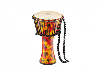 NINO-PDJ1-S-G Джембе 8", пластик, натуральная кожа, Nino Percussion от магазина Соло в Иркутске