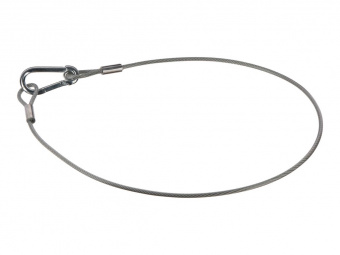 BXS05S1000-PVC Страховочный трос, 1000мм, 120кг, Laudio от магазина Соло в Иркутске