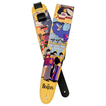 25LB06 Beatles Ремень для гитары, рисунок "Yellow Submarine", Planet Waves от магазина Соло в Иркутске