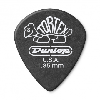 482R1.35 Tortex Pitch Black Jazz III Медиаторы 72шт, толщина 1.35мм, Dunlop от магазина Соло в Иркутске