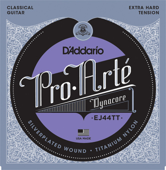 EJ44TT ProArte DynaCore Струны для классической гитары, титан, очень сильное натяжение, D'Addario от магазина Соло в Иркутске