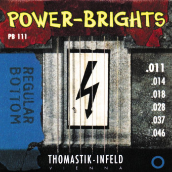 PB111 Power-Brights Regular Bottom Комплект струн для электрогитары, 11-46, Thomastik от магазина Соло в Иркутске