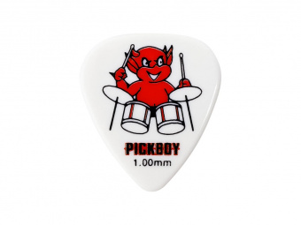 GP-211-1/100 Celltex Red Devil Медиаторы 50шт, толщина 1.0мм, Pickboy от магазина Соло в Иркутске