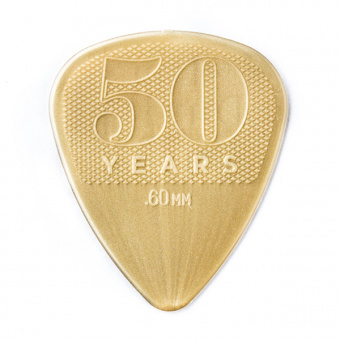 442P.60 50th Anniversary Медиаторы 12шт, нейлон, толщина 0,60мм, Dunlop от магазина Соло в Иркутске