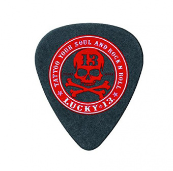 L12R.60 Lucky 13 Rock n Roll Медиаторы 36 шт., толщина 0,60мм, Dunlop от магазина Соло в Иркутске