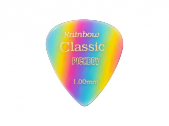GP-21/100 Celluloid Vintage Classic Rainbow Медиаторы 50шт, толщина 1.0мм, Pickboy от магазина Соло в Иркутске