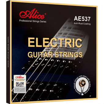 AE537-L Комплект струн для электрогитары, сплав железа, Light, 10-46, Alice от магазина Соло в Иркутске