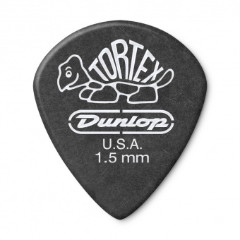 482R1.50 Tortex Pitch Black Jazz III Медиаторы 72шт, толщина 1.50мм, Dunlop от магазина Соло в Иркутске
