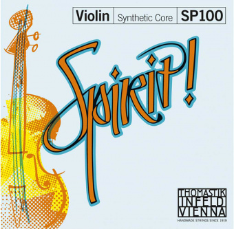 SP100 Spirit! Комплект струн для скрипки размером 4/4, среднее натяжение, Thomastik от магазина Соло в Иркутске