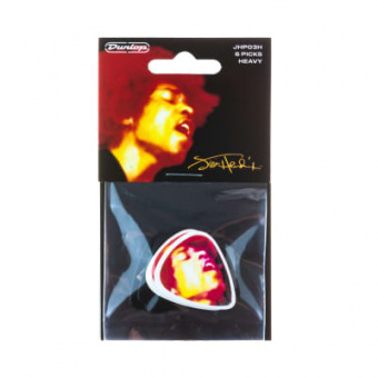JHP03H Jimi Hendrix Electric Ladyland Медиаторы 6шт, Dunlop от магазина Соло в Иркутске