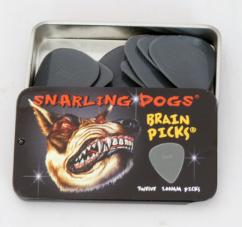 TNSDB351-1.0 Brain Picks Медиаторы 12шт, толщина 1.00, Snarling Dogs от магазина Соло в Иркутске