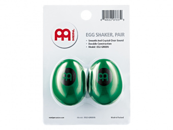 ES2-GREEN Шейкер-яйцо, пара, зеленые, Meinl от магазина Соло в Иркутске